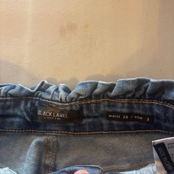 Black Label High Waisted Jeans - Size 3 - Picture 7 of 9